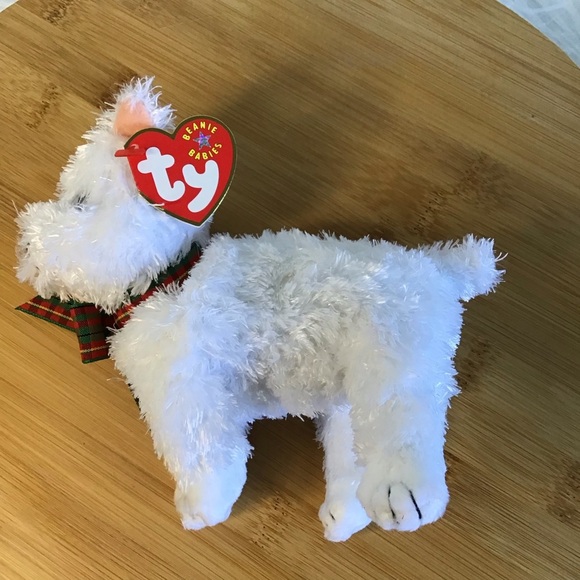 Ty(5)Kirby Beanie baby White Plush Toy - Picture 3 of 7